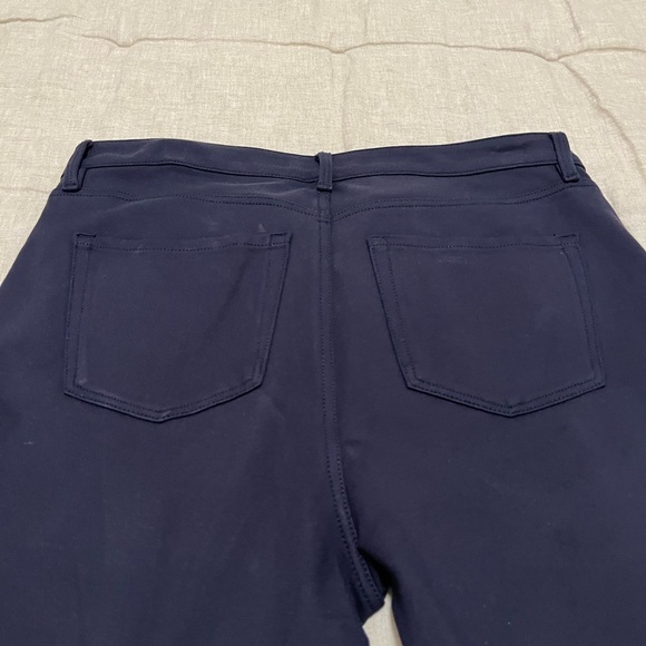 Talbots Dark Blue Trousers - Picture 2 of 4